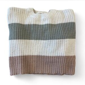 Moon & Madison Textured Knit Sweater in Cream